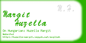 margit huzella business card
